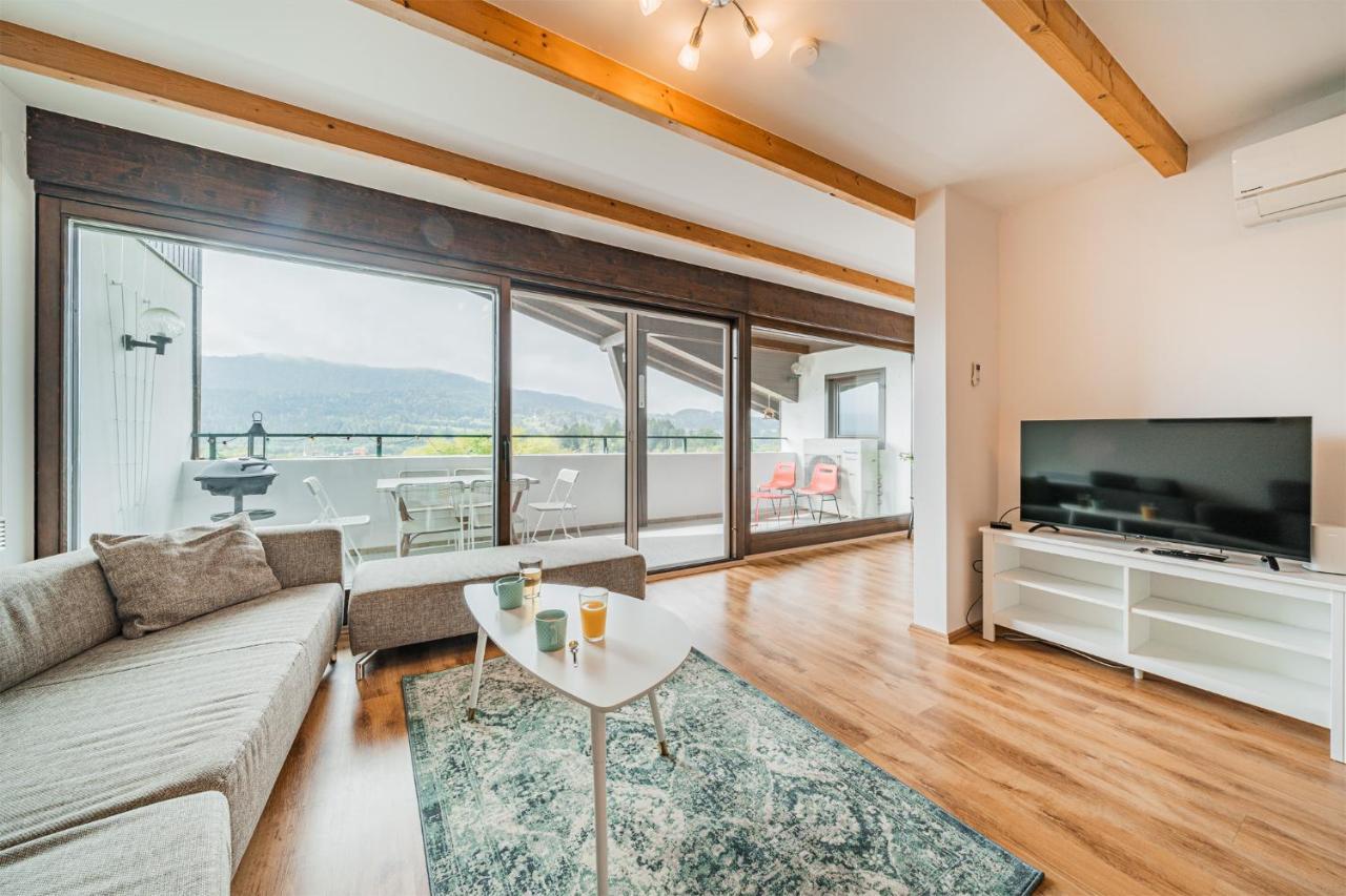 Panorama-Apartments In Unmittelbarer See-Naehe Schiefling am See Exterior foto